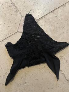 Bonnet noir long