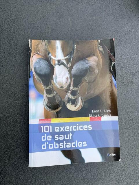 Livre 101 exercices de saut d’obstacles.