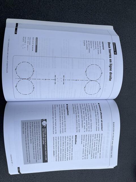 Livre 101 exercices de saut d’obstacles.