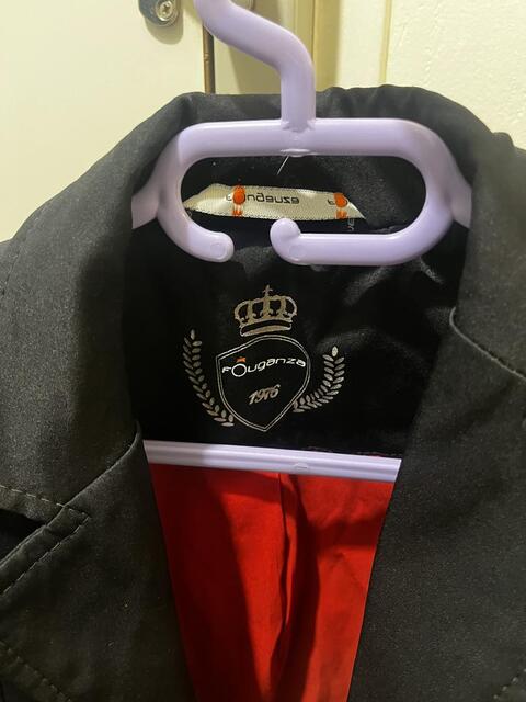 Veste noire FOUGANZA taille 14 ans