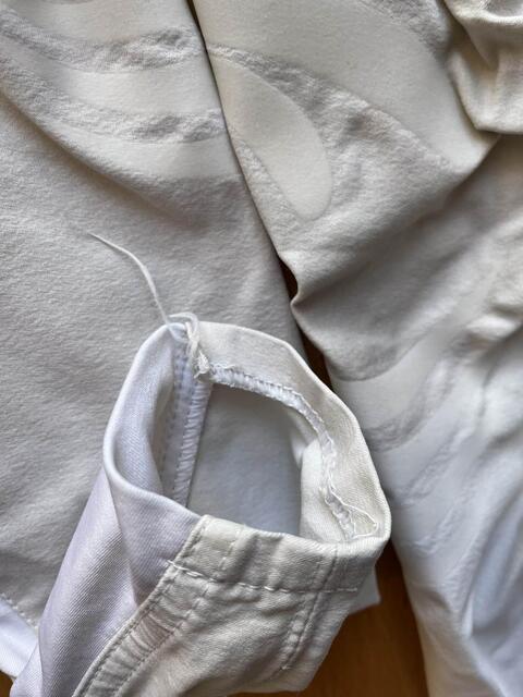 pantalon Flags and cup blanc