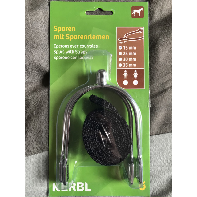 Éperons à bouts ronds