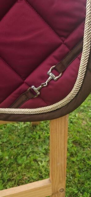 Tapis bordeaux Lauria Garrelli