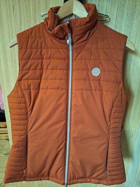 gilet sans manche HARCOUR moutarde