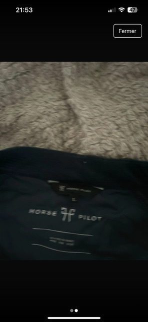 veste horse pilot
