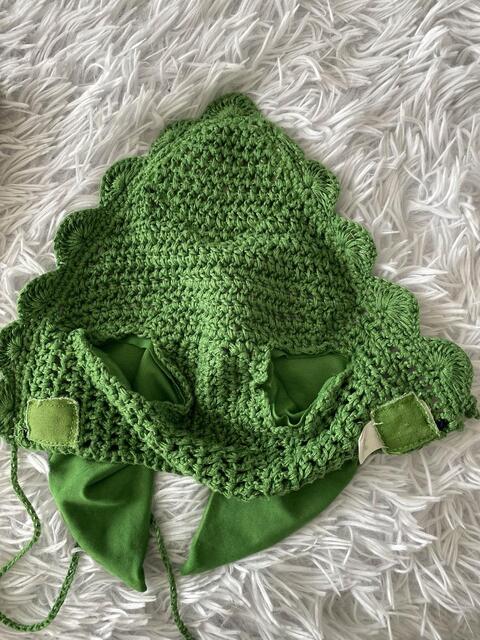 bonnet à mouche vert