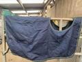 couvre rein bleu marine