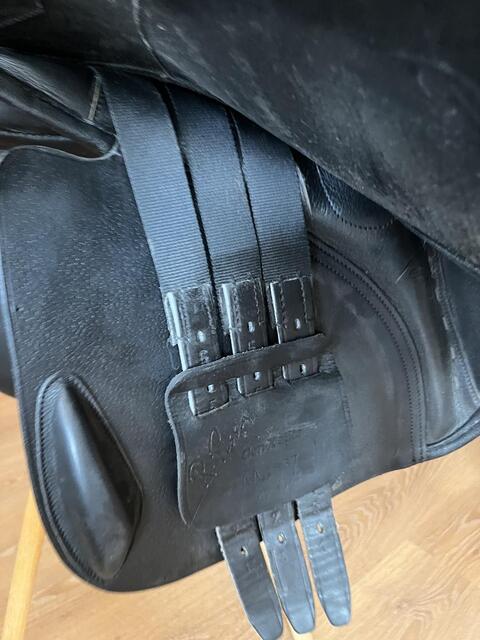 Selle mixte Pessoa 17,5 pouces noir