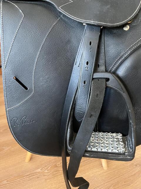 Selle mixte Pessoa 17,5 pouces noir