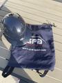 casque gpa easy first lady bleu marine à paillettes