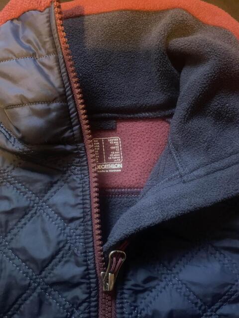 veste fouganza bleue