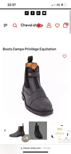 Boots campo privilège