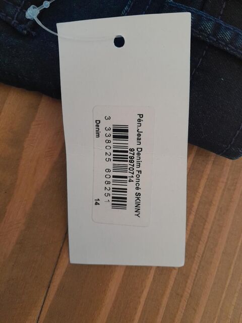 Pantalon jean Penelope Leprevost