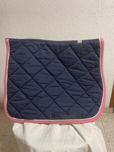 Tapis RG Italy bleu marine et rose