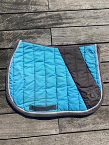 Tapis bleu turquoise fouganza