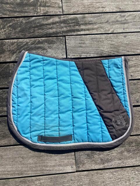 Tapis bleu turquoise fouganza