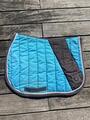 Tapis bleu turquoise fouganza