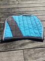 Tapis bleu turquoise fouganza