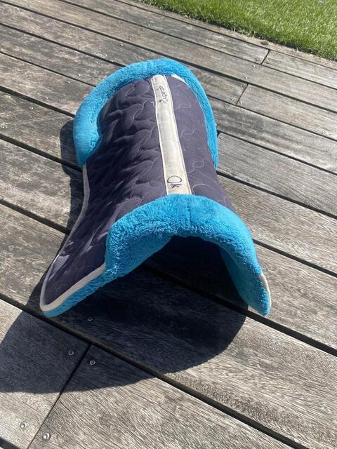 Amortisseur bleu turquoise fouganza