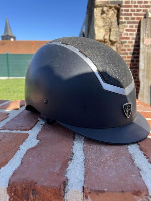 casque Equithème noir