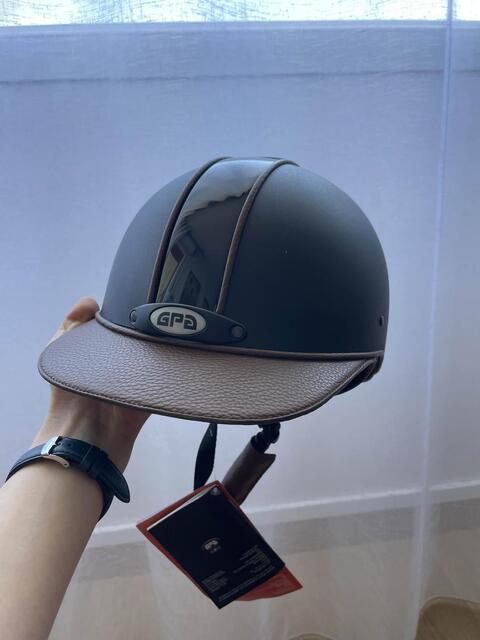 Casque GPA Classic Leather 2X NEUF