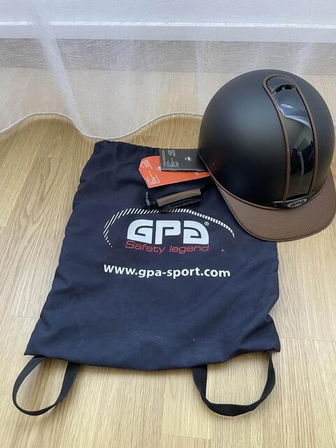 Casque GPA Classic Leather 2X NEUF