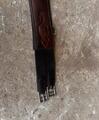 Sangle bavette Pénélope 135cm marron