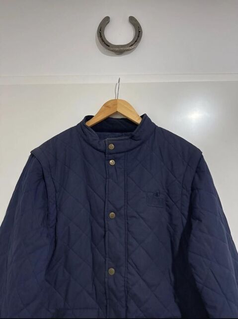 Veste equitheme marine