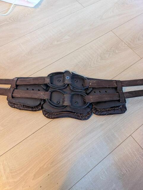 Sangle Stubben Equisoft 120 marron