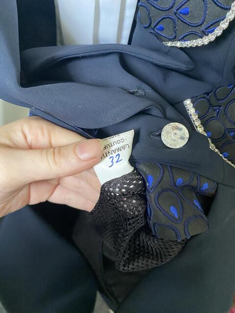 Mini frac et lavallière Lamantia Couture 32