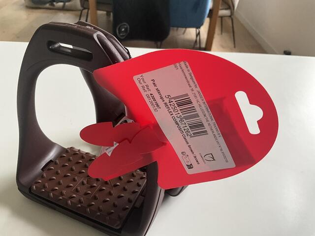 Étrier composite marron marron neuf