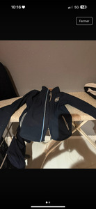 veste mis saison bleu