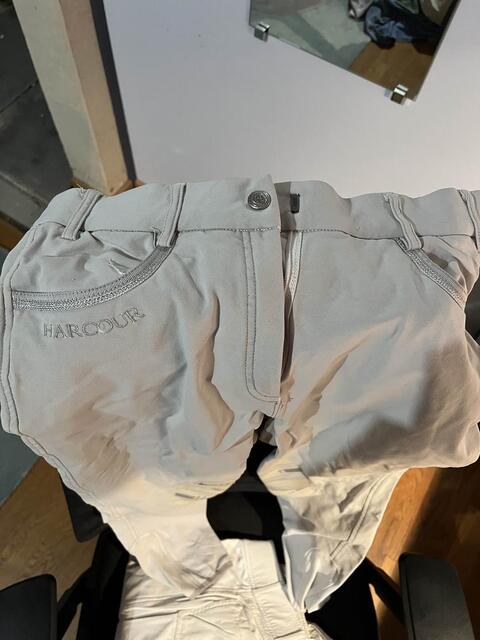 pantalon blanc harcour