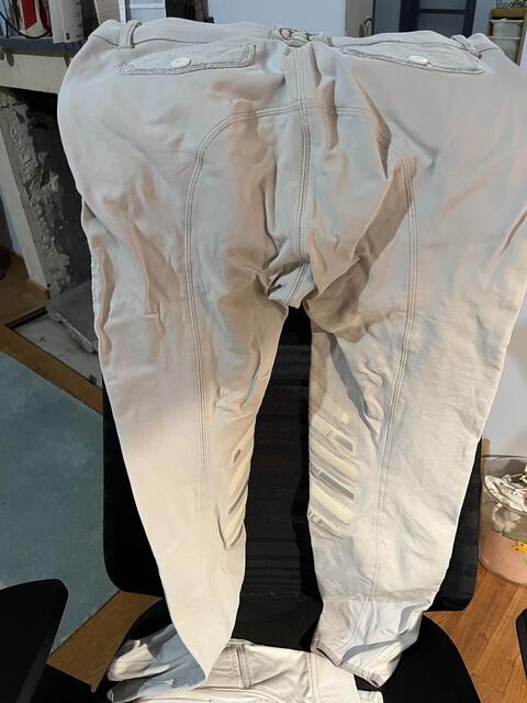 pantalon blanc harcour