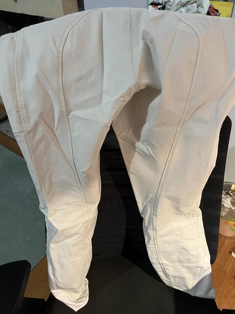 pantalon blanc rebel