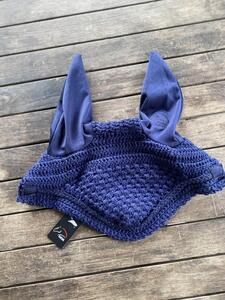 Bonnet bleu marine HKM taille poney