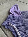 Bonnet long violet