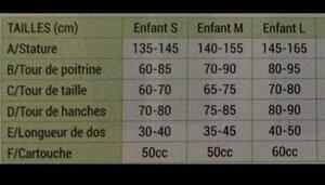 Gilet de protection EQUI-THÈME “Air”- gilet air bag - taille 14 ans + 3 cartouches