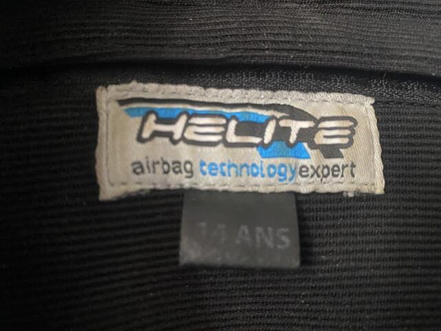 Gilet de protection EQUI-THÈME “Air”- gilet air bag - taille 14 ans + 3 cartouches