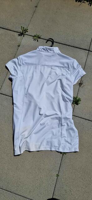 polo blanc taille L t40 Félix Buhler