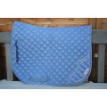 Tapis de selle bleu