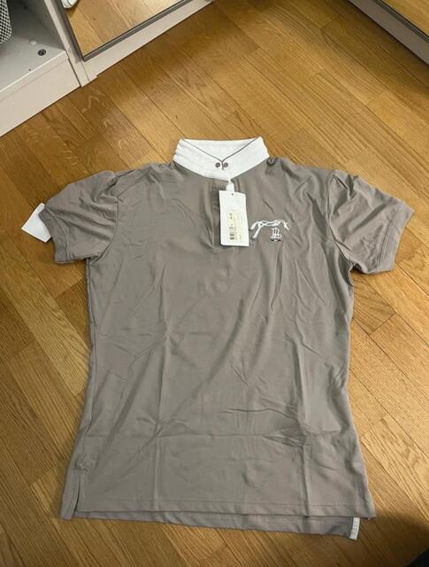 Polo de concours Pénélope taupe
