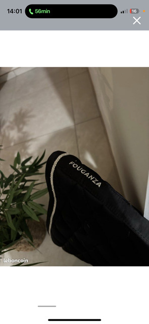 Tapis fouganza noir