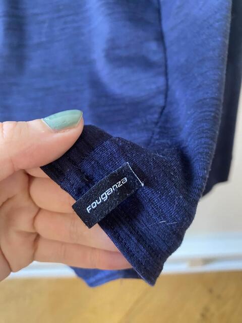gilet bleu marine Fouganza