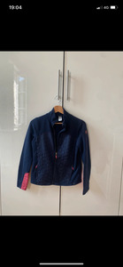 gilet Fouganza rose et marine