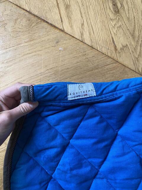 tapis Equi thème bleu roi