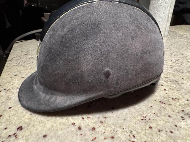 bombe samshield alcantara gris