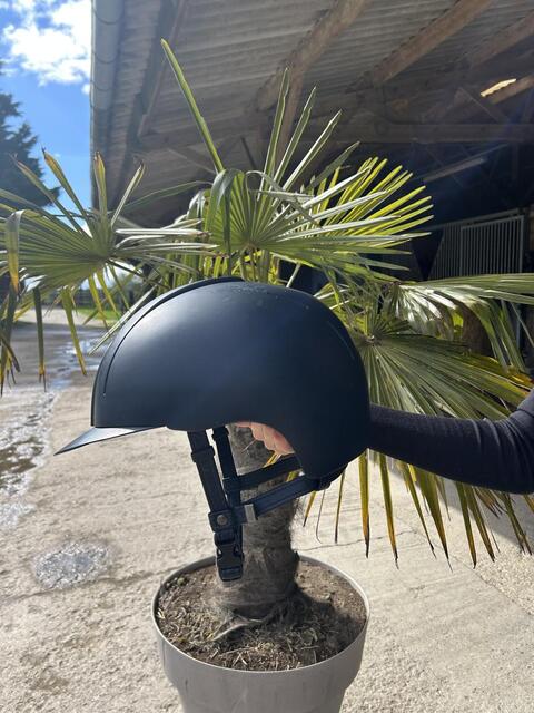 Casque KEP Bleu Marine Grande visière