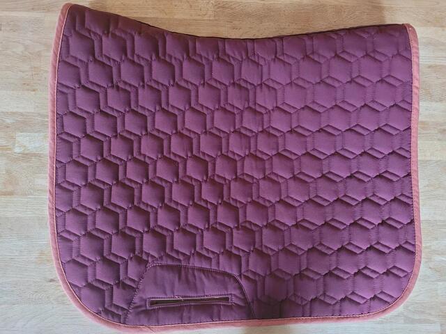 Tapis Fouganza réversible Terracotta/Bordeaux
