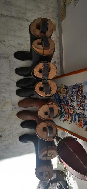 Véritables bottes militaires de Saumur